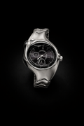 Nike Triax Chronograph Watch Silver with Dark Blue Dial