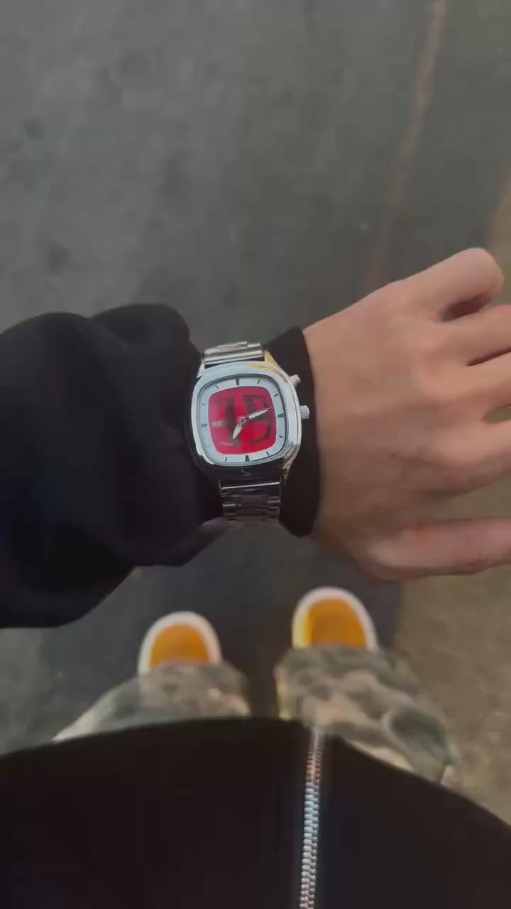 Fossil Big Tic(Red)